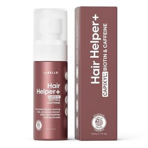 Try Bello Hair Helper+ with Capixyl and Caffeine